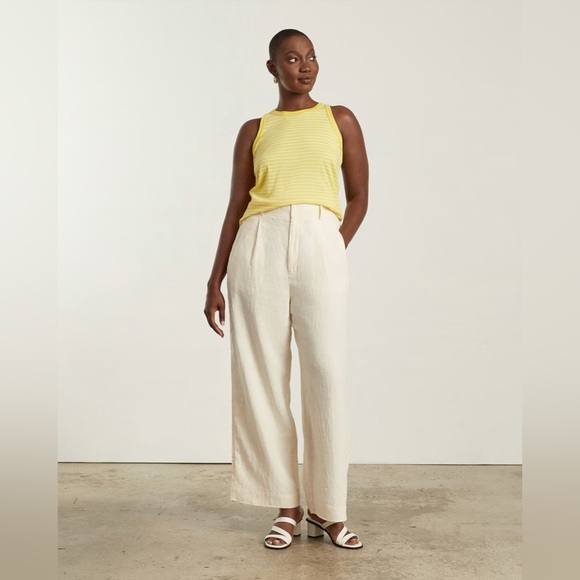 NWT Everlane Striped Tank in Essential Cotton - Picture 6 of 11